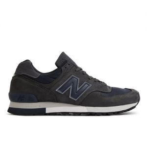 New Balance Unisexe MADE in UK 576 en Gris/Noir, Suede/Mesh, Taille 40.5 Large