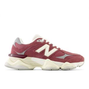 New Balance Unisexe 9060 en Rouge/Gris/Beige, Leather, Taille 42 Large
