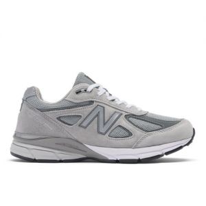 New Balance Unisexe Made in USA 990v4 Core en Gris, Leather, Taille 42.5 Large