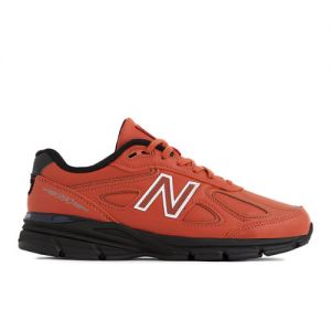 New Balance Unisexe Made in USA 990v4 en Marron/Noir, Leather, Taille 39.5 Large