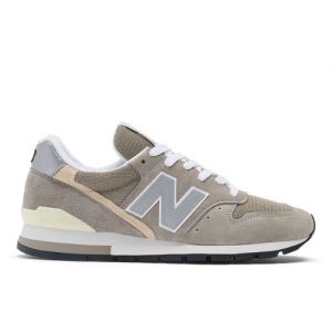 New Balance Unisexe Made in USA 996 Core en Gris, Leather, Taille 42.5 Large