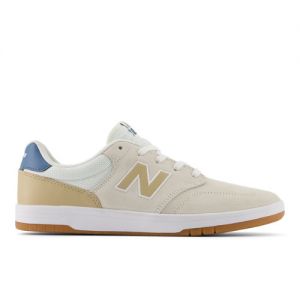 New Balance Homme NB Numeric 425 en Blanc/Beige, Synthetic, Taille 46.5 Large