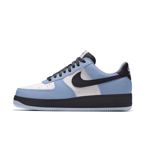 Chaussure personnalisable Nike Air Force 1 Low By You pour femme - Bleu