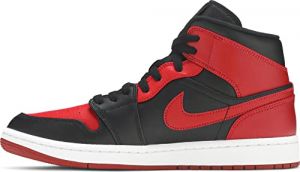 Nike Air Jordan 1 Mid Banned 554724 074 - Chaussures pour homme