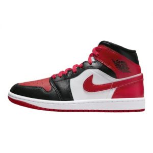 Nike Air Jordan 1 Mid Bred Toe (W)