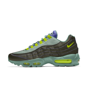 Chaussure personnalisable Nike Air Max 95 By You pour Homme - Vert