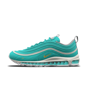 Chaussure personnalisable Nike Air Max 97 By You pour homme - Bleu