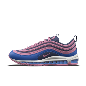 Chaussure personnalisable Nike Air Max 97 By You pour femme - Rose
