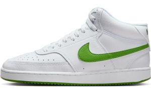 NIKE CD5436 107 Chaussures de sport Court Vision Mid en blanc et vert