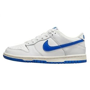 Nike Chaussures Dunk Low GS Blanc/Bleu Unisexe Adulte
