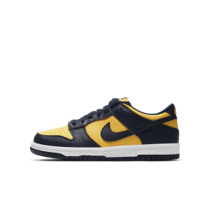 Chaussure Nike Dunk Low pour ado - Jaune