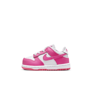 Chaussure Nike Dunk Low pour bébé et tout-petit - Blanc