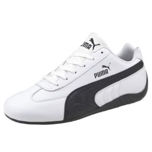 PUMA Mens Speedcat Shield Lace Up Sneakers Shoes Casual - White - Size 5 M