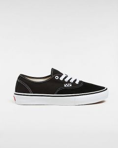 VANS Chaussures Skate Authentic (black/white) Unisex Noir, Taille 47