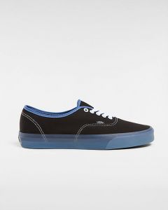 VANS Chaussures Authentic (translucent Sidewall Black/blue) Unisex Noir, Taille 47