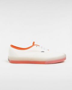 VANS Chaussures Authentic (translucent Sidewall White/orange) Unisex Blanc, Taille 47