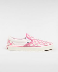 VANS Chaussures Classic Slip-on Checkerboard (checkerboard Pink/true White) Unisex Rose, Taille 47
