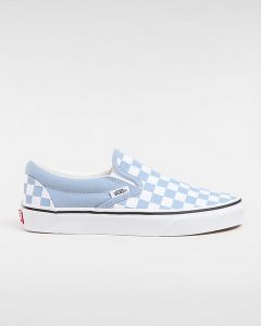 VANS Chaussures Classic Slip-on Checkerboard (color Theory Checkerboard Dusty Blue) Unisex Bleu, Taille 45
