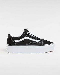 VANS Chaussures Old Skool Stackform (black/true Whit) Femme Noir, Taille 47