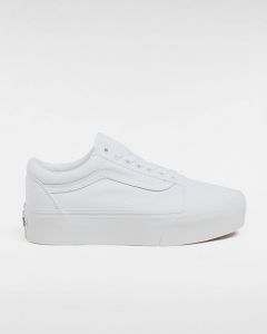 VANS Chaussures Old Skool Stackform (true White) Femme Blanc, Taille 47