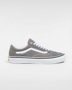 VANS Chaussures Skate Old Skool (pewter/white) Unisex Gris, Taille 47