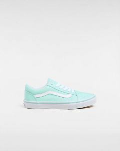 VANS Chaussures Old Skool Glitter Ado (8-14 Ans) (glitter Pastel Blue) Youth Bleu, Taille 38.5