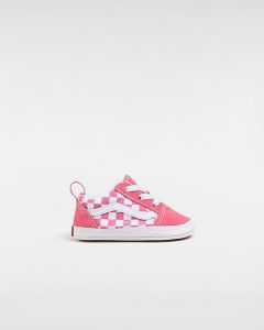 VANS Chaussures Old Skool Crib Bébé (0-1 an) (honey Suckle) Infant Rose, Taille 19