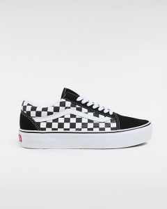 VANS Chaussures Checkerboard Old Skool Platform ((checkerboard)) Femme Noir, Taille 43