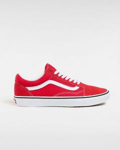 VANS Chaussures Old Skool (racing Red/true White) Unisex Rouge, Taille 47