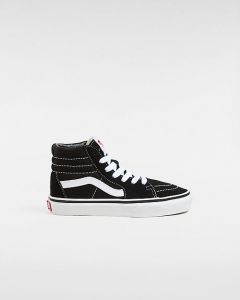 VANS Chaussures Junior Sk8-hi (4-8 Ans) (black-true White) Enfant Noir, Taille 31