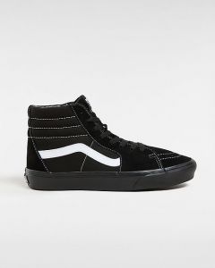 VANS Chaussures En Daim Et En Toile Sk8-hi ((suede/canvas) Black/black/true White) Unisex Noir, Taille 47