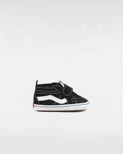VANS Chaussures Bébé Sk8-hi Crib (0-1 an) (black) Infant Noir, Taille 19