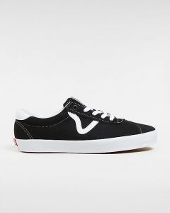 VANS Chaussures Sport Low (black/white) Unisex Noir, Taille 47