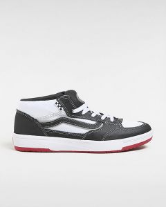 VANS Chaussures Zahba Mid (black/white/red) Unisex Noir, Taille 47