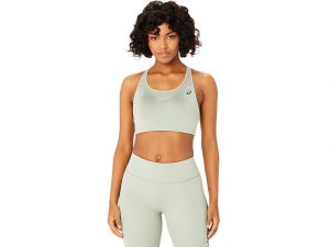 ASICS Accelerate Bra Olive Grey Femmes Taille XS