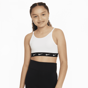 Brassière de sport Nike Dri-FIT One pour ado (fille) - Blanc